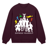 Bold Play - Stylish Soccer Design - Maroon men - Sweatshirts