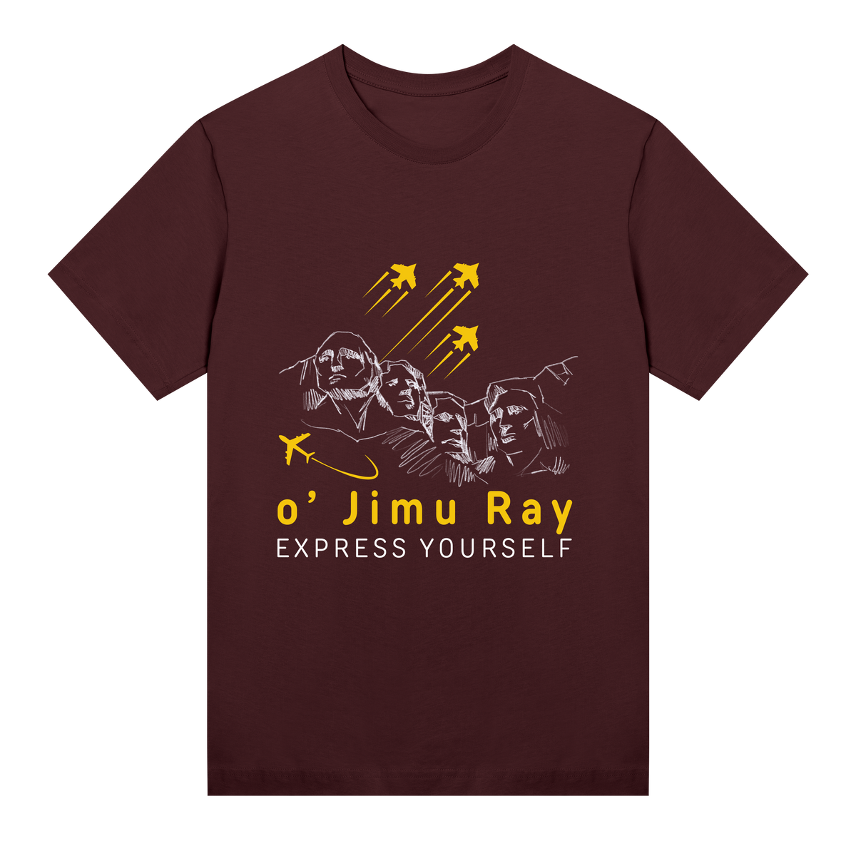 Fly High with o' Jimu Ray 4th July Special - Maroon women - T-shirts