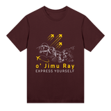 Fly High with o' Jimu Ray 4th July Special - Maroon women - T-shirts