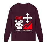 Energise Your Style - Arrow Dynamics - Maroon men - Long Sleeve T-shirts