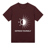 Dawn and Dusk Tee - Maroon women - T-shirts