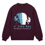 Climb High - Express Yourself - Maroon men - Sweatshirts