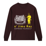 The Engineering Long Sleeve Tee - Maroon men - Long Sleeve T-shirts