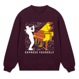 Jazz & Blues - Express Your Rhythm - Maroon men - Sweatshirts