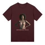 Empowered Grace - Fashion Statement - Maroon women - T-shirts