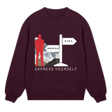 From 9 to 5 to Peaks - Maroon men - Sweatshirts