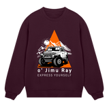 Mountain Conqueror - Stylish Sweatshirt - Maroon men - Sweatshirts