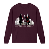 Vampire Celebration - Express Yourself - Maroon men - Long Sleeve T-shirts