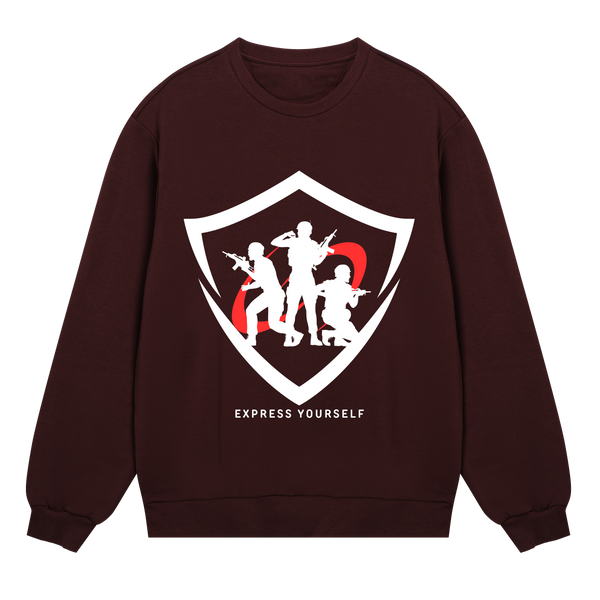 The Ultimate Expression of Style - Maroon men - Sweatshirts