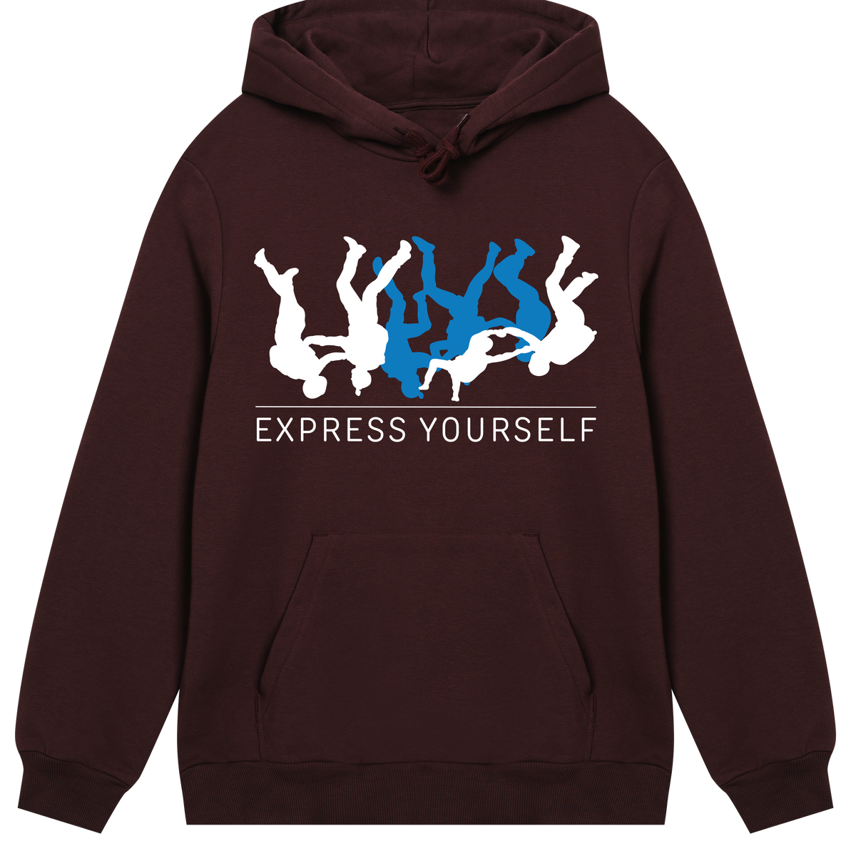 Art in Motion - Stylish Hoodie - Maroon men - Hoodies