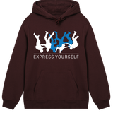 Art in Motion - Stylish Hoodie - Maroon men - Hoodies