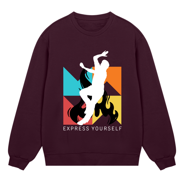 Creative Pulse Pullover - Maroon men - Sweatshirts