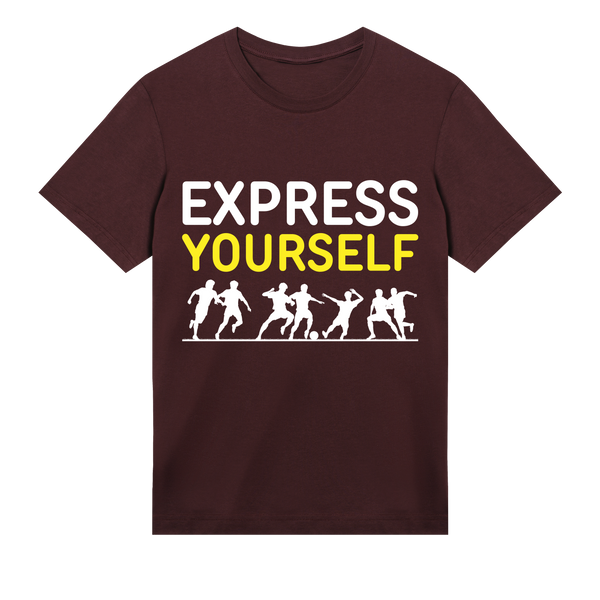 Express Yourself - Action Edition - Maroon men - T-shirts