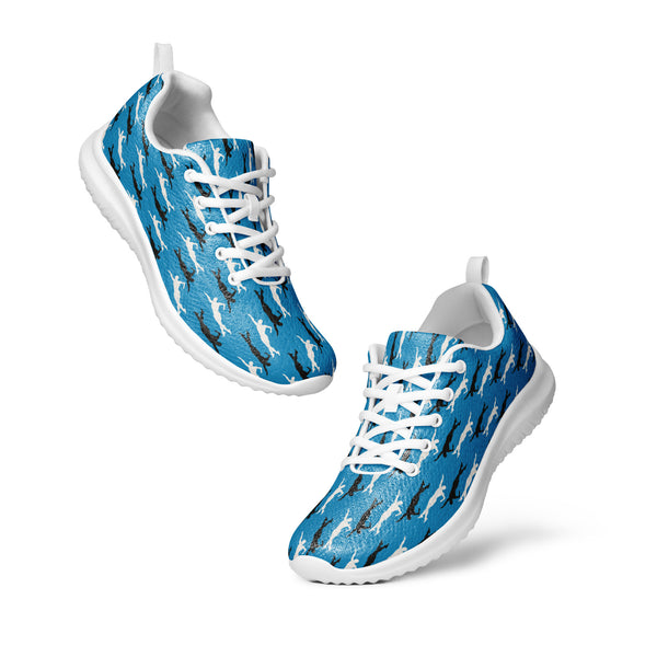 Express Your Steps - Vibrant Blue Sneakers - - shoes