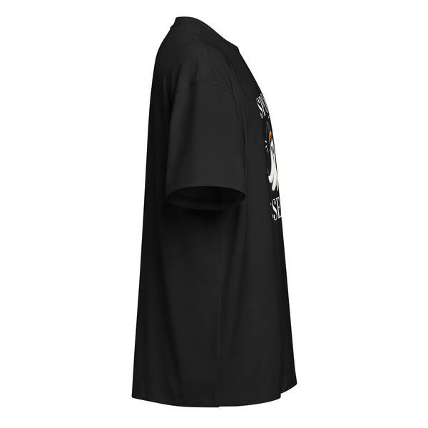 Gift Cute Ghost & Pumpkin – Men’s Box Tee for Halloween - - T-Shirts