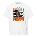 Gift Bold Grim Reaper Print – Women’s Box Tee for Halloween - 2XL - T-Shirts