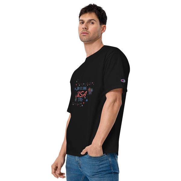 Gift Firework Pride – Men’s Champion Shirt - - T-Shirts