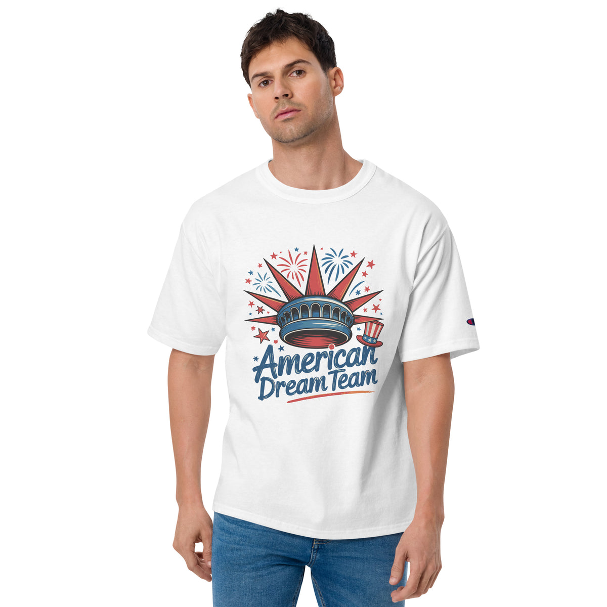 American Dream Style – Champion Shirt Gift - White - T-Shirts
