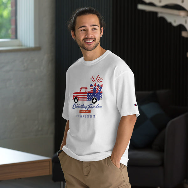 Gift Freedom Loudly – Men's Champion T-Shirt - 2XL - T-Shirts