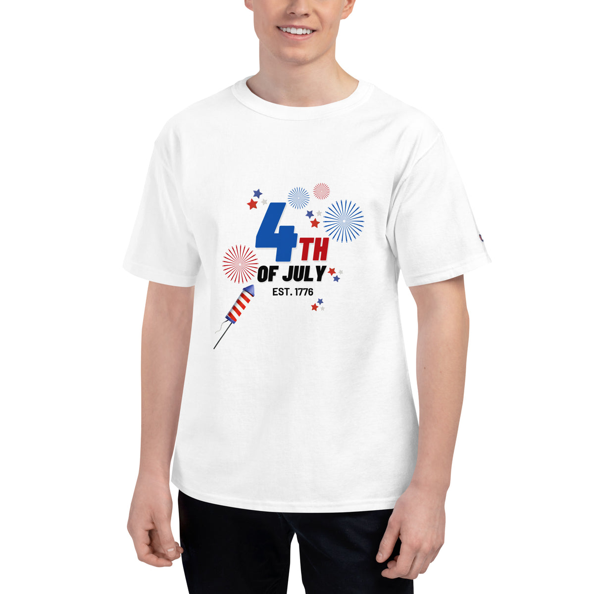 Celebrate July 4th in Style – Champion Shirt - 2XL - T-Shirts