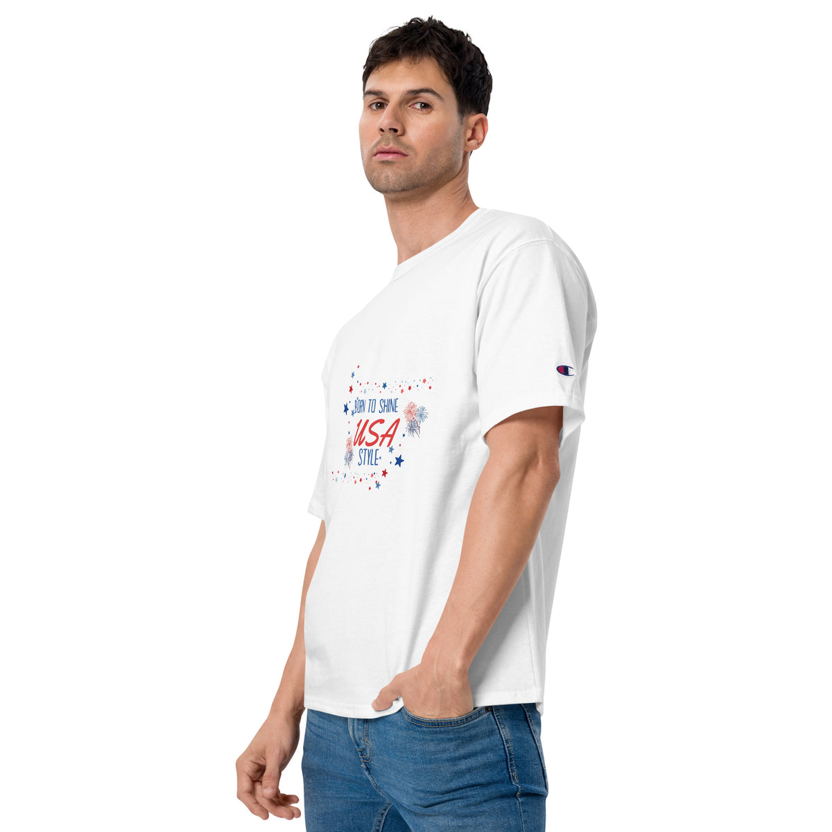 Gift Firework Pride – Men’s Champion Shirt - - T-Shirts