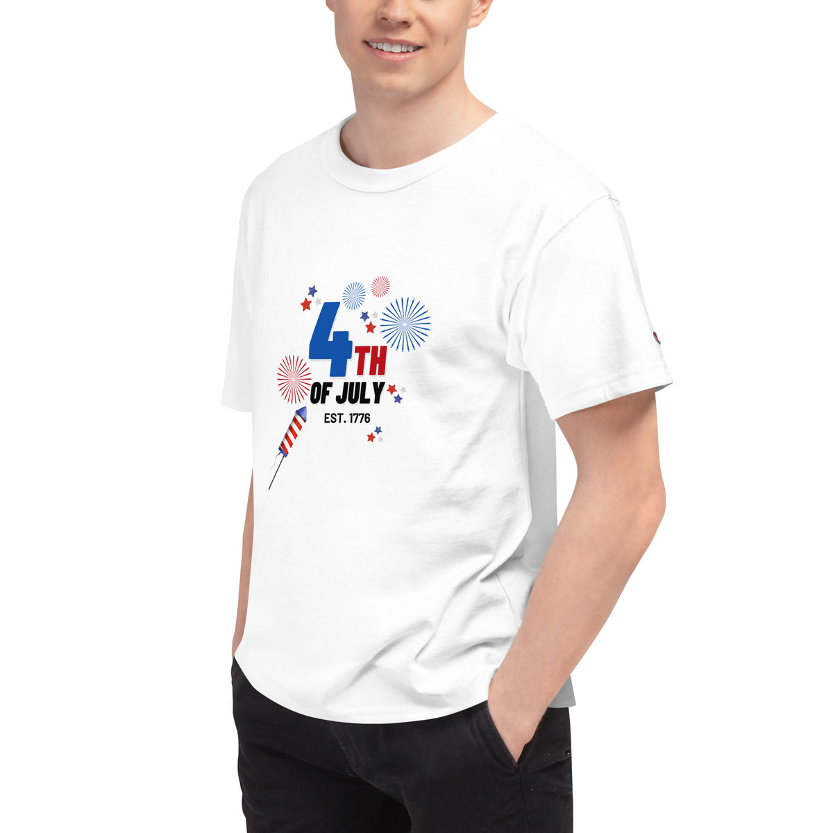 Celebrate July 4th in Style – Champion Shirt - - T-Shirts
