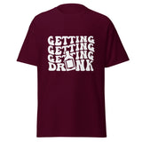 Spread Love and Cheers with Every Sip - Men's classic tee - Maroon - T-shirts