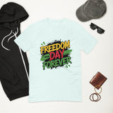 Freedom Day Forever Juneteenth T-Shirt Gift - Light Blue - T-shirt