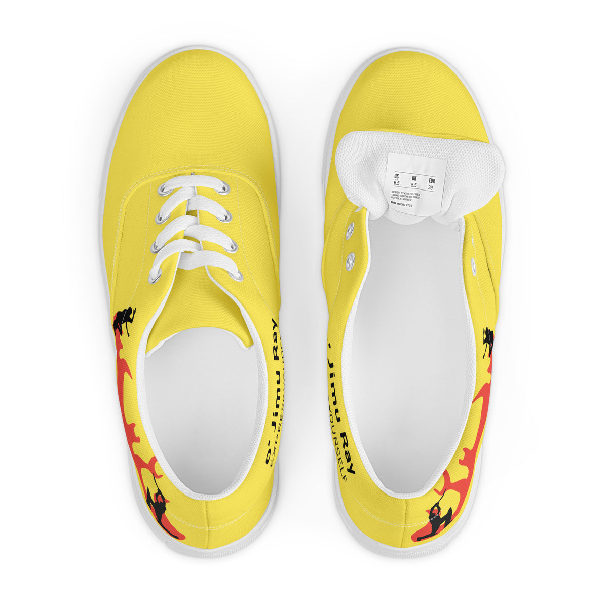 Blaze a Trail - Striking Yellow Sneakers - - shoes