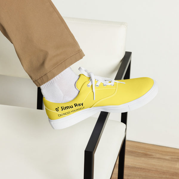 Blaze a Trail - Striking Yellow Sneakers - - shoes