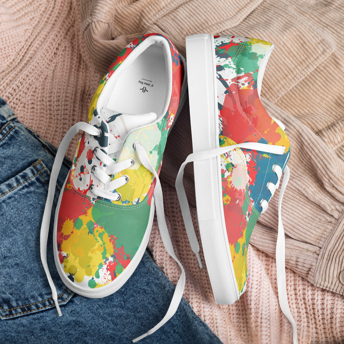 Artistic Expression - Colorful Shoes - - shoes