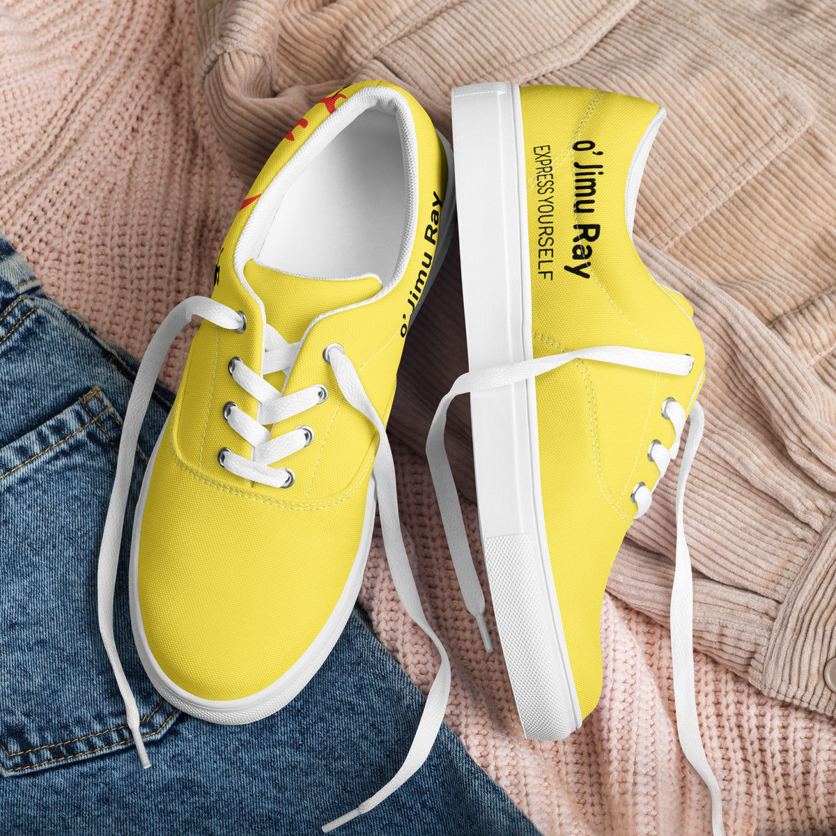 Blaze a Trail - Striking Yellow Sneakers - 13 - shoes