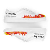 Flame On - Bold Lace-Up Sneakers - - shoes