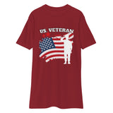 Honoring Service - US Veteran Tribute Tee - Brick Red - T-Shirts