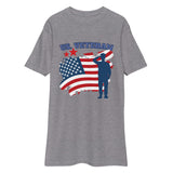 Honoring Service - US Veteran Tribute Tee - Carbon Grey - T-Shirts