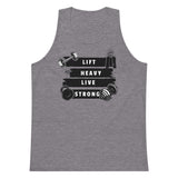 For the Strong at Heart – Bold Gym Lover’s Tank - - Tank Tops