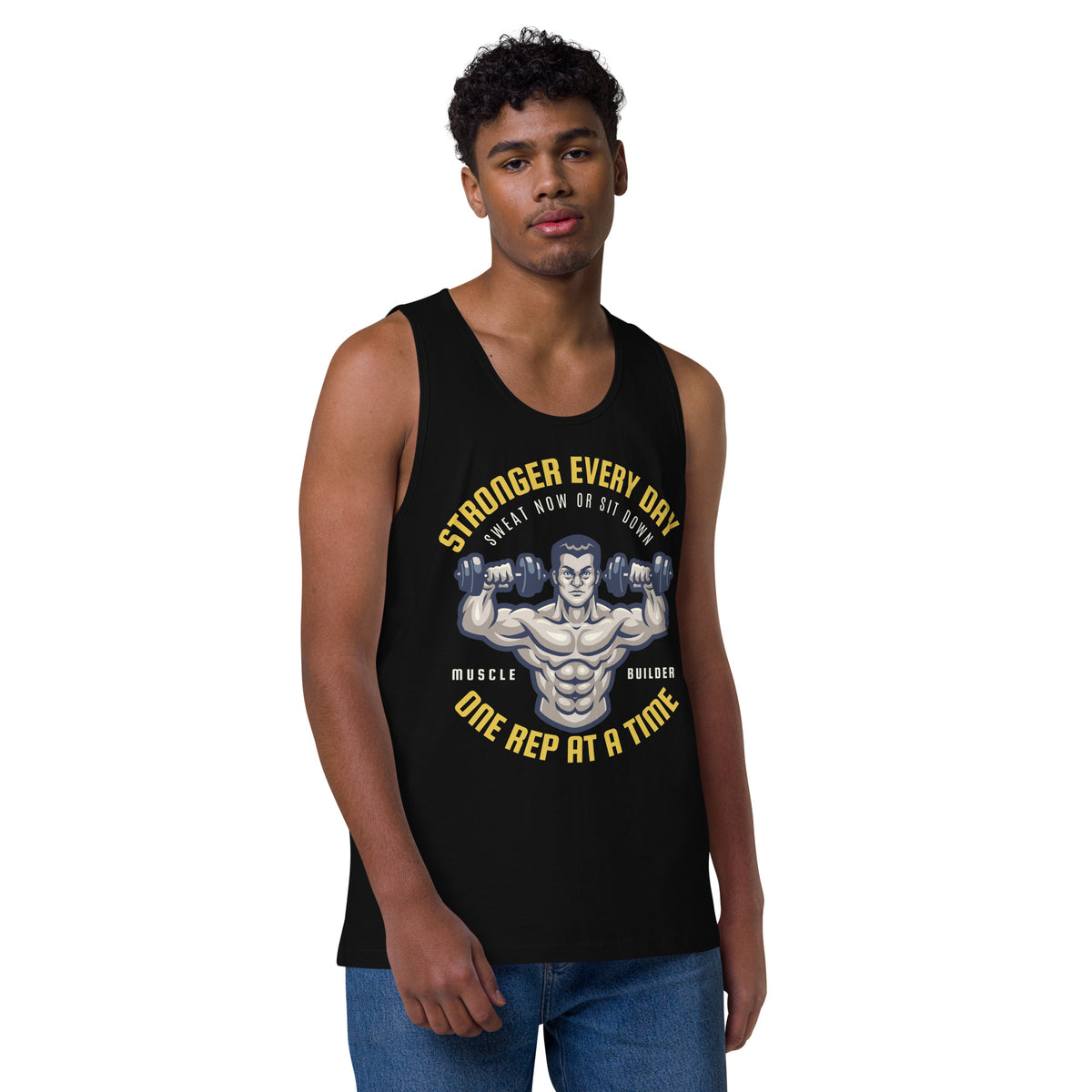 Sweat Now or Sit Down – Gym Enthusiast’s Essential Tank - - Tank Tops