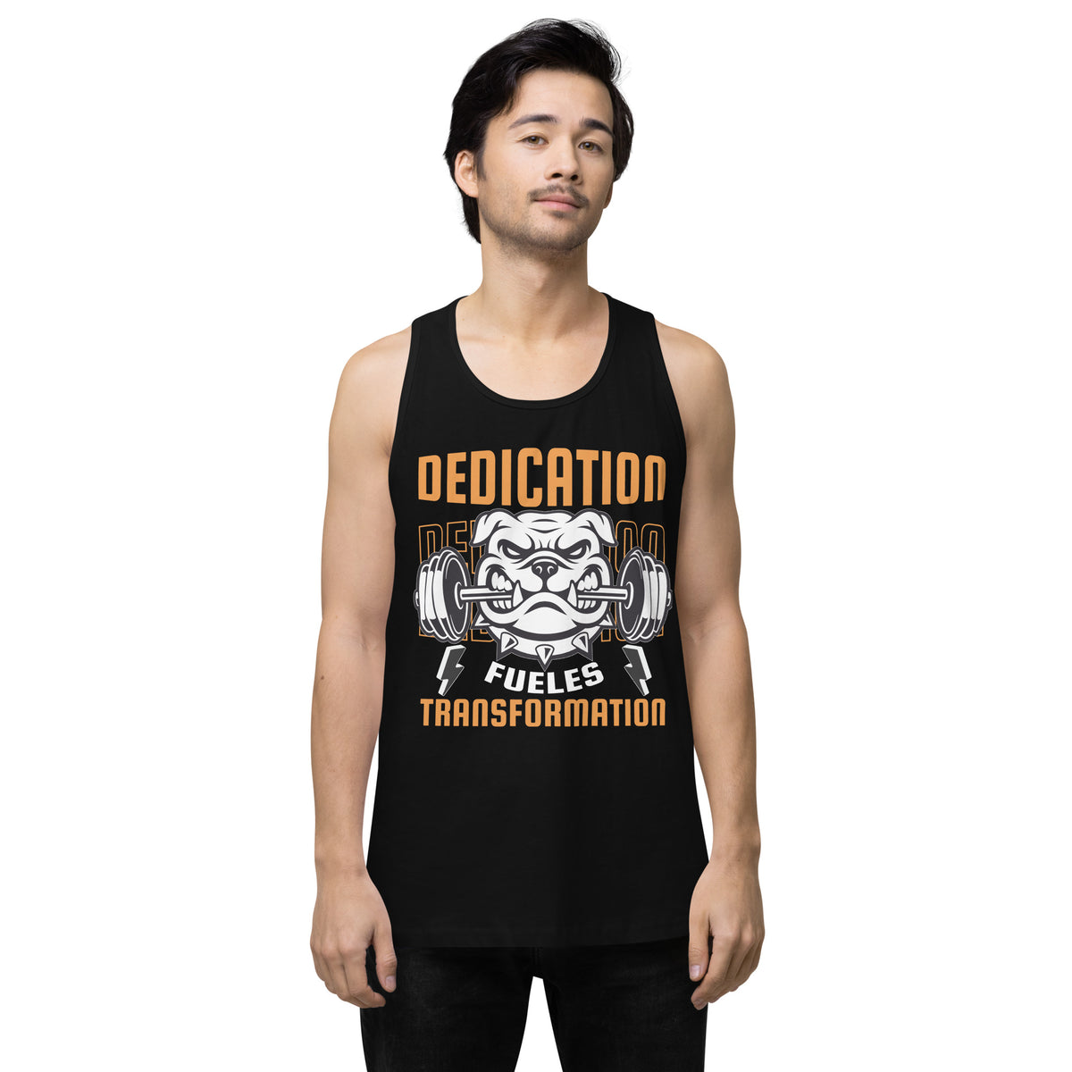 Fuel Your Fitness Journey – Gym Lover’s Ultimate Tank Top - Black - Tank Tops