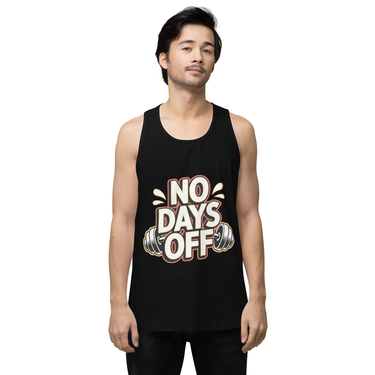 Tank Top for Gym Lovers – No Days Off Powerwear - 2XL - Tank Tops
