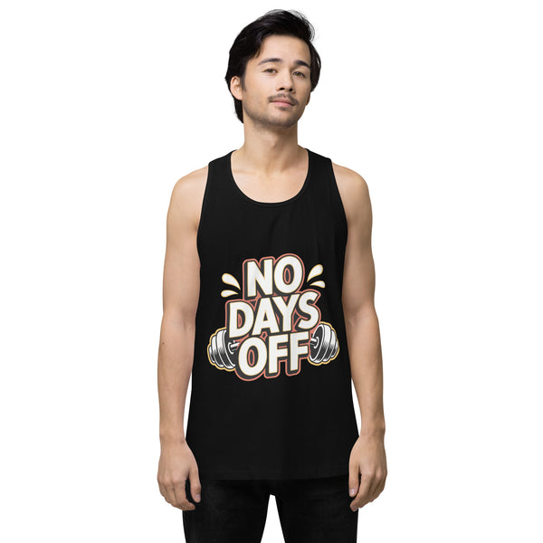 Tank Top for Gym Lovers – No Days Off Powerwear - 2XL - Tank Tops