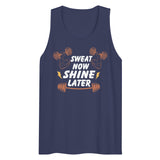 Push Harder, Shine Brighter – Premium Gym Lover’s Tank - - Tank Tops