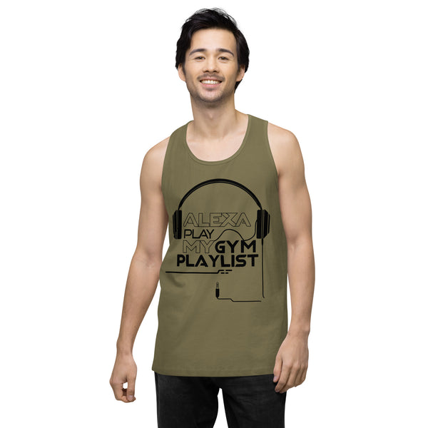Train Like a Beast Gym Tank for Him - - Tank Tops