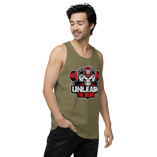 Beast Mode Gym Tank Top for Men - - Tank Tops