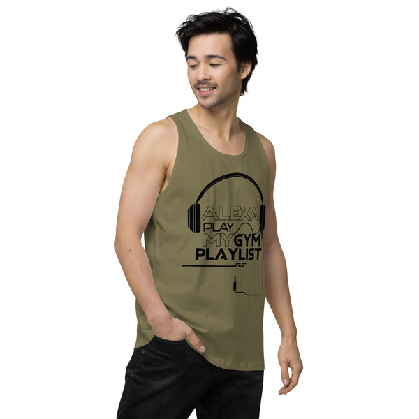 Train Like a Beast Gym Tank for Him - - Tank Tops