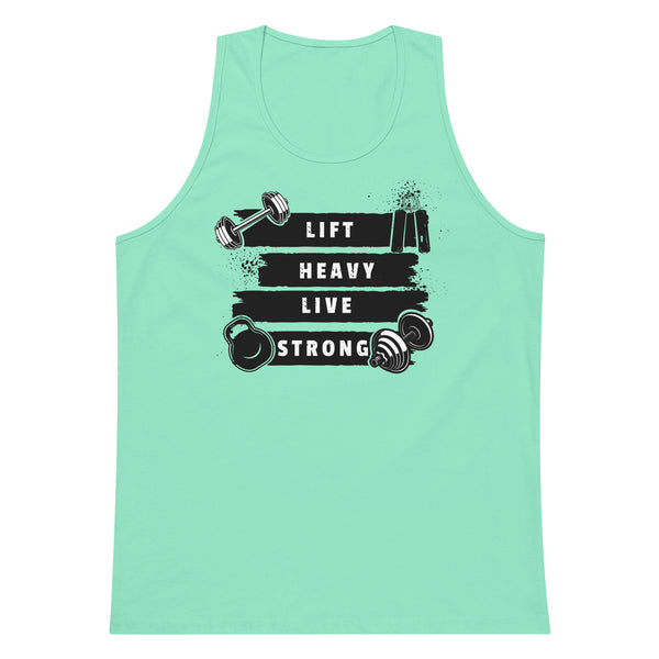 For the Strong at Heart – Bold Gym Lover’s Tank - - Tank Tops