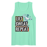 Lift Sweat Repeat - Unleash Your Inner Strength - - Tank Tops