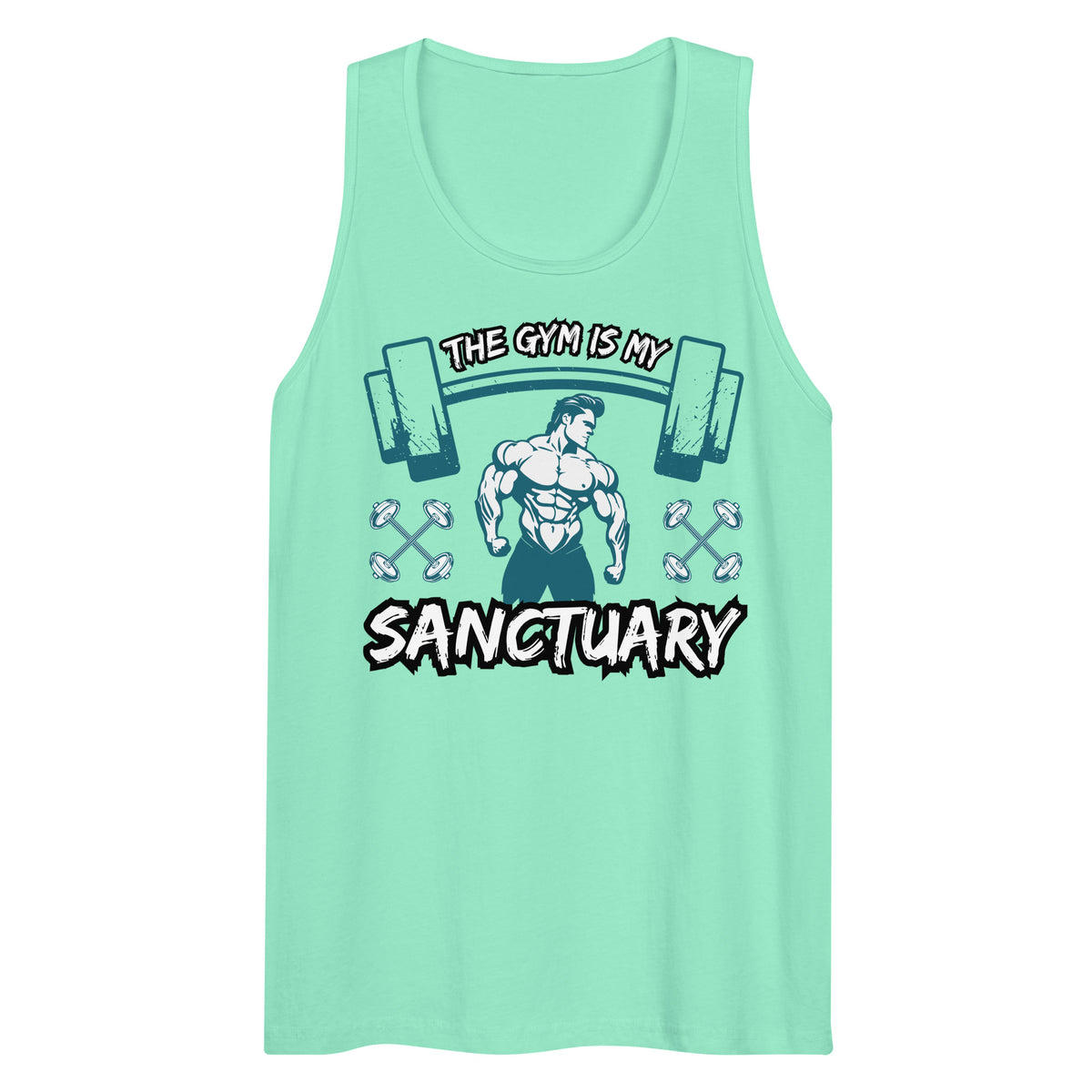 The Gym Is My Sanctuary – Empower Your Fitness Journey - - Tank Tops