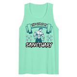 The Gym Is My Sanctuary – Empower Your Fitness Journey - - Tank Tops