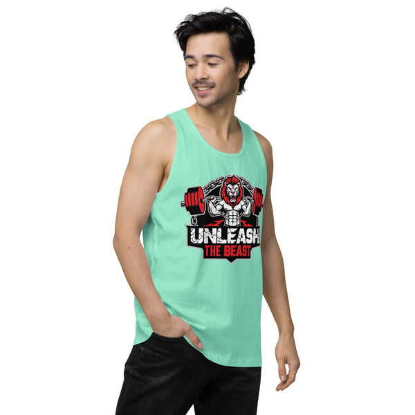 Beast Mode Gym Tank Top for Men - - Tank Tops