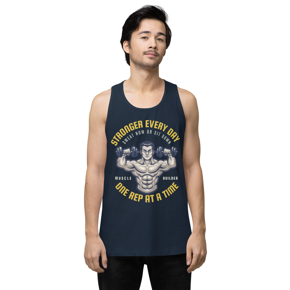 Sweat Now or Sit Down – Gym Enthusiast’s Essential Tank - - Tank Tops